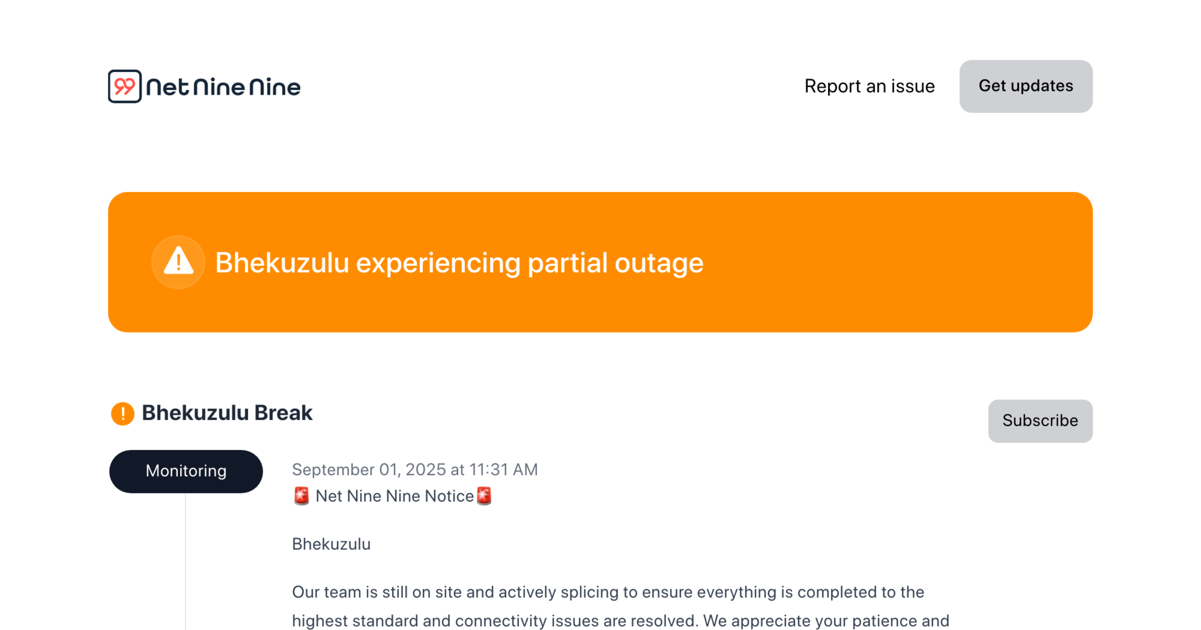 phuthaditjhaba-outage-incident-details-netninenine-status